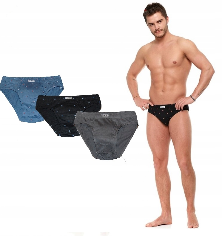 

Slipy Męskie Moraj 100 % Bawełna 3 Pak * 4XL