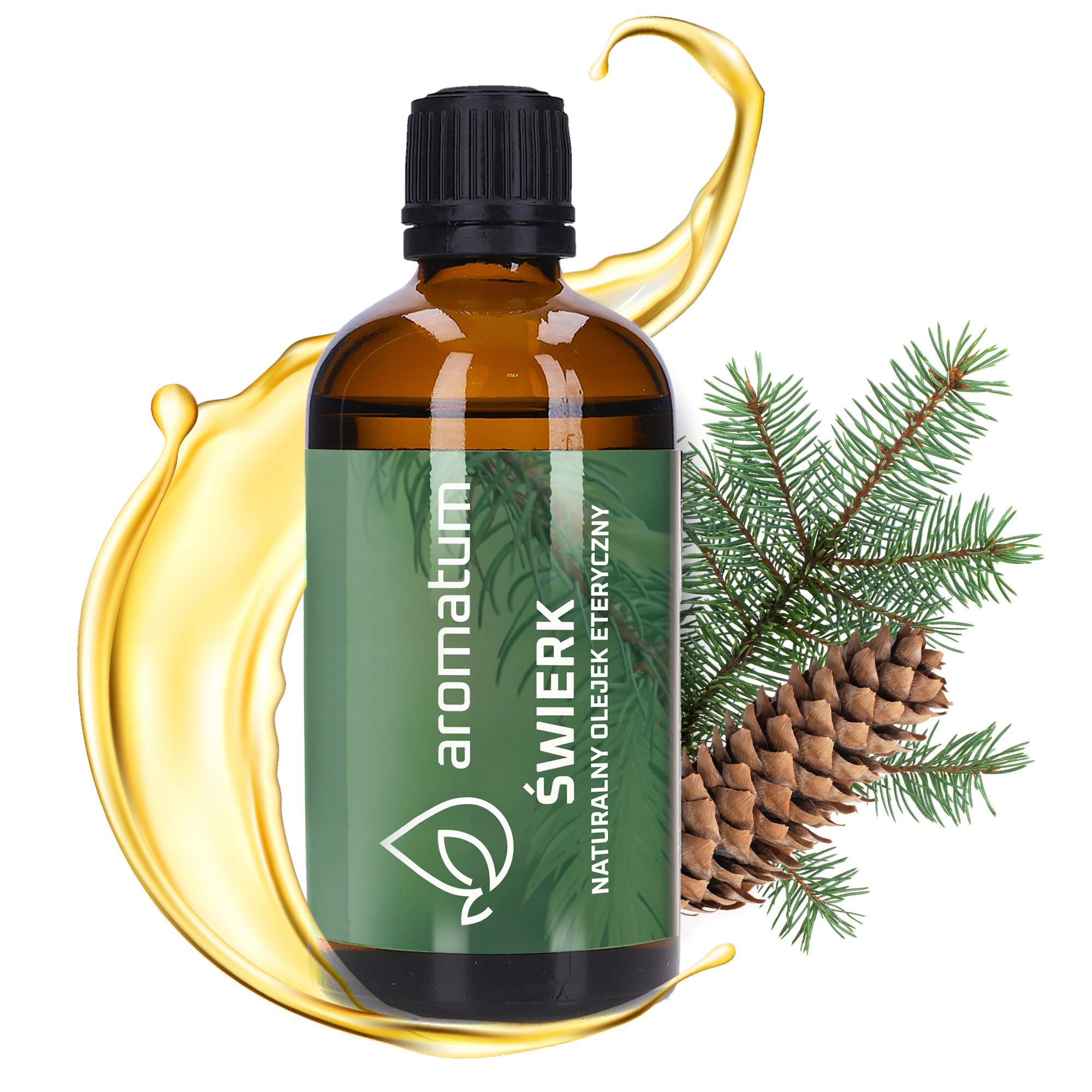 

Naturalny olejek eteryczny świerk 100ml