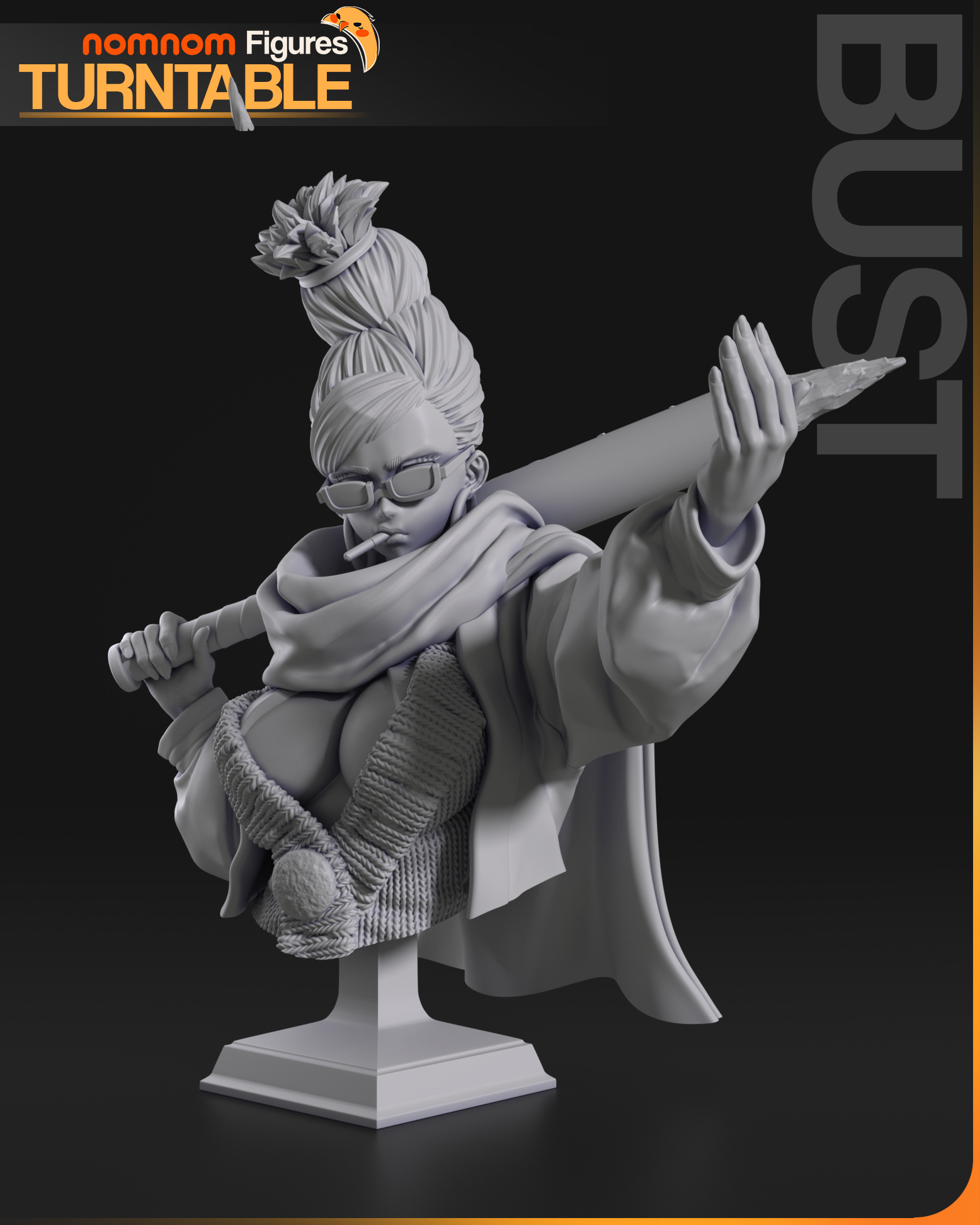 Figurka Seiko DanDaDan Popiersie NomNom Figures 3D tisk Dárek