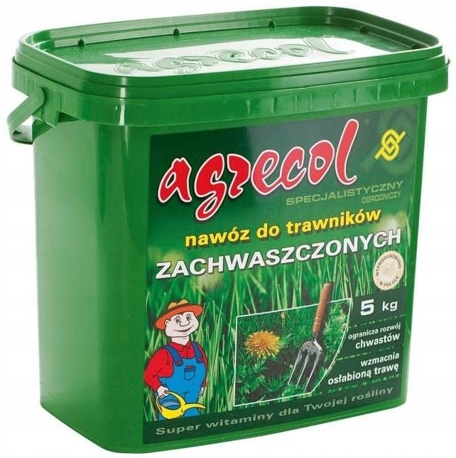 

Nawóz Do Trawników Zachwaszczonych Agrecol 5 Kg