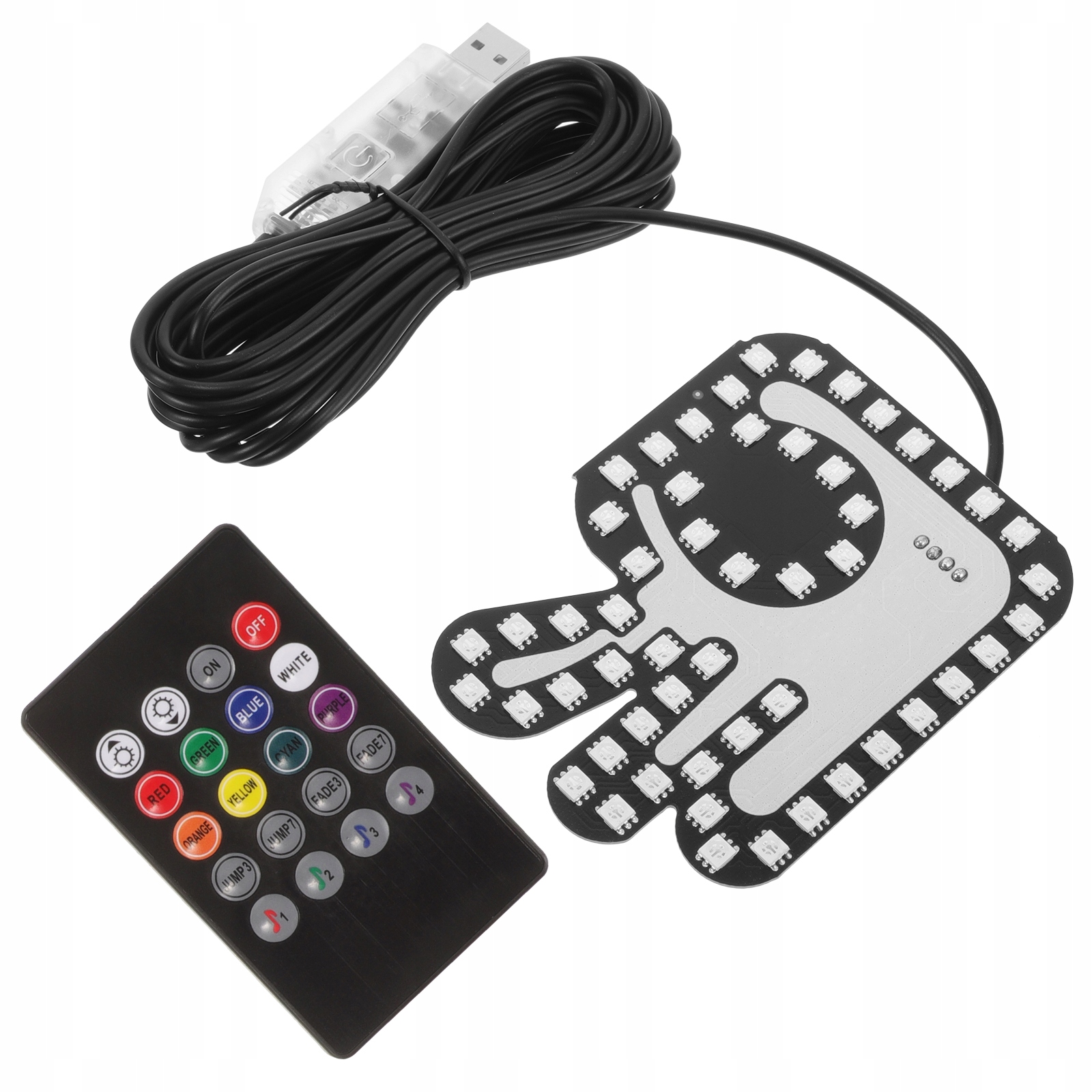 Samochodowe samochodowe światło palcowe