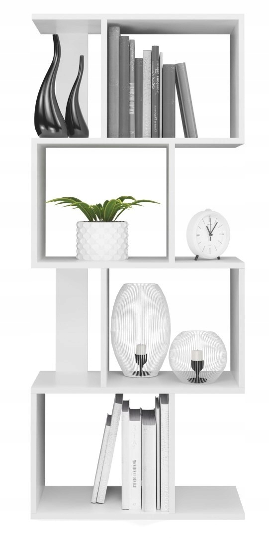 REGAŁ OTWARTY STOJĄCY BIAŁY PÓŁKA SZAFKA FRIST 4P Rodzaj stojące