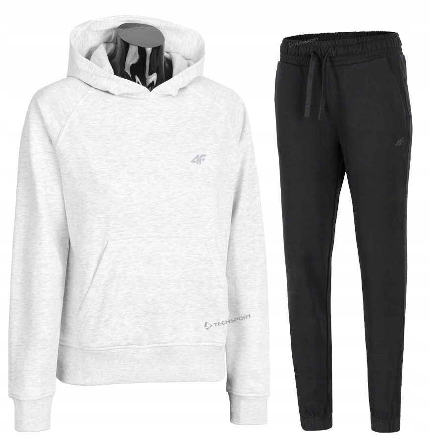 4F Damski Dres Bawełna Komplet Bluza Spodnie rozm XXL