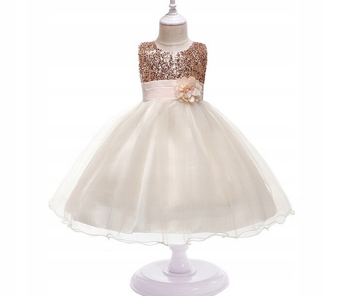 SUKIENKA DZIECIĘCA nr.10 WESELNA 134 140 NR 186 Marka Inna marka