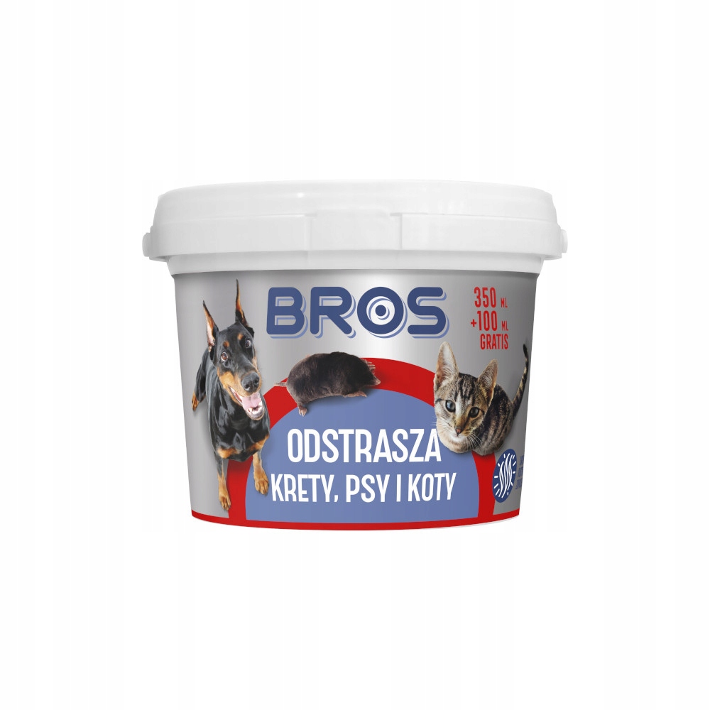 

Bros Środek odstraszający krety, psy, koty 450ml