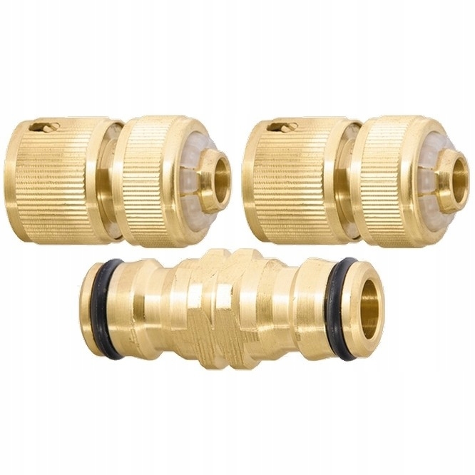 

Szybkozłącza węża ogrodowego mosiężne 1/2