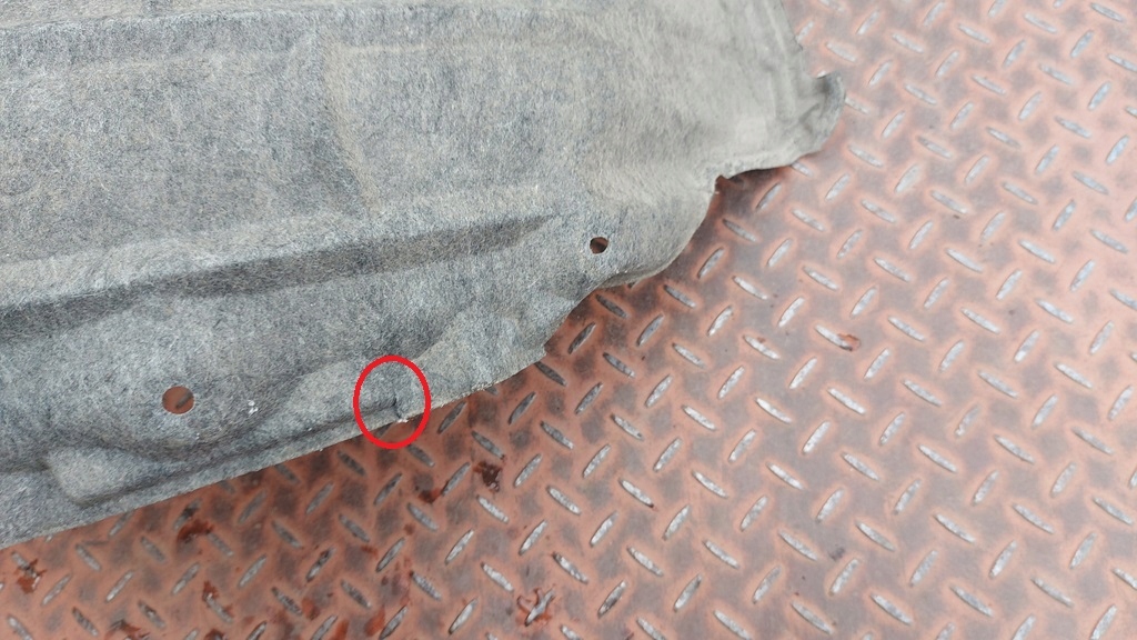 mudguard left rear part TOYOTA RAV4 IV 12-18