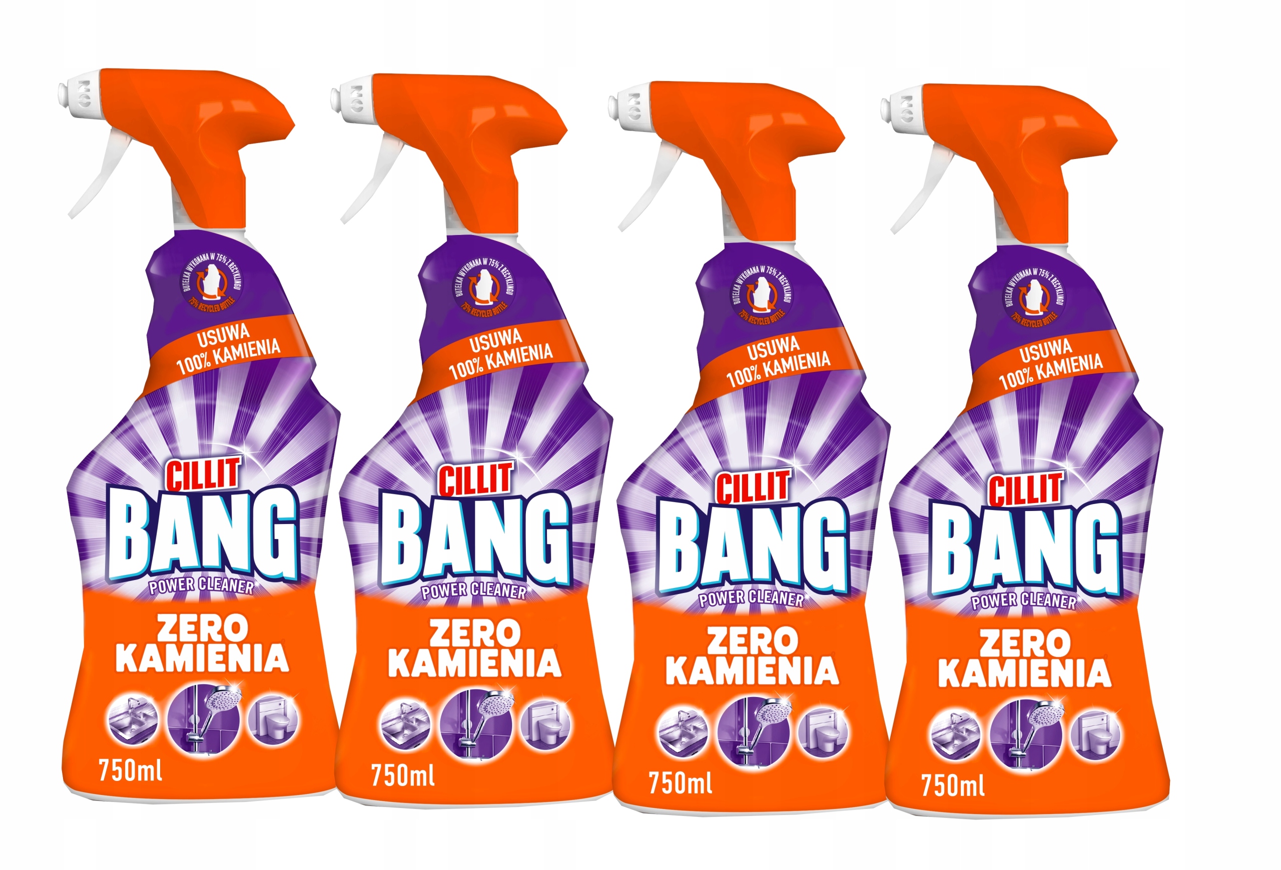 

Cillit Bang Zero kamienia spray 750ml x4