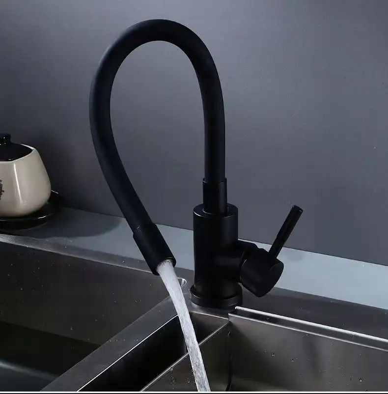 BATERIA KUCHENNA ELASTYCZNA WYLEWKA 360° KRAN GIĘTKA WYLEWKA ZLEWOZMYWAK