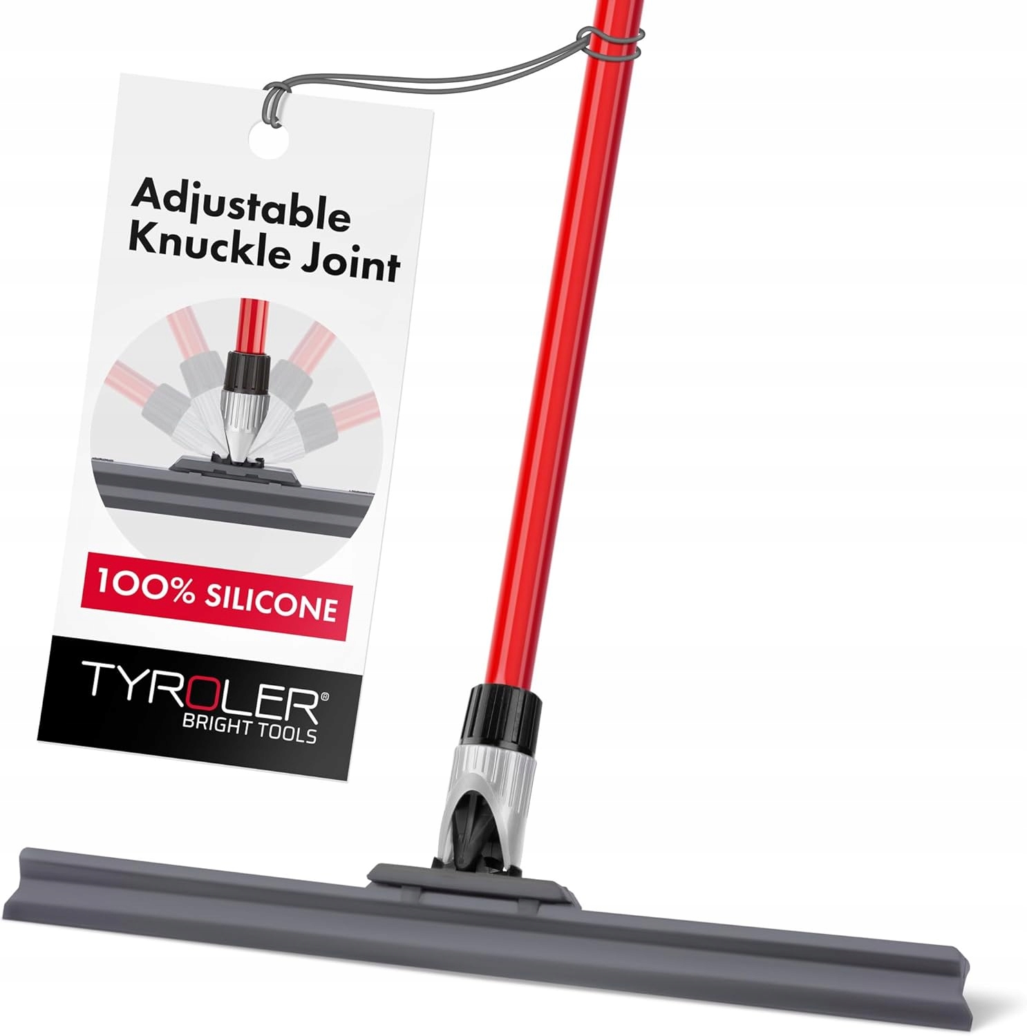 Tyroler Bright Tools silikonová podlahová stěrka 45 cm nastavitelná žlutá