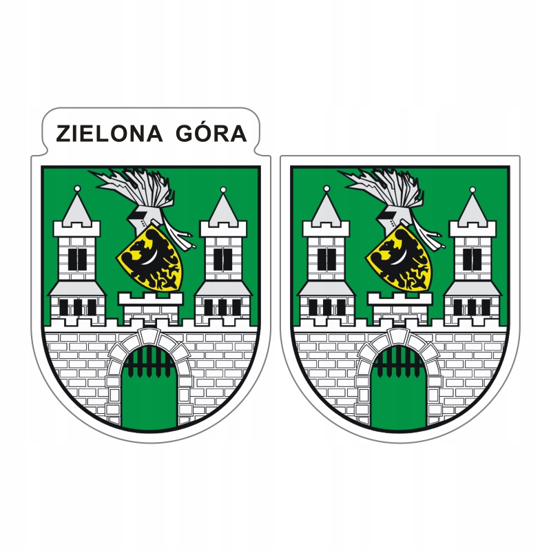 

Naklejki herb Zielona Góra