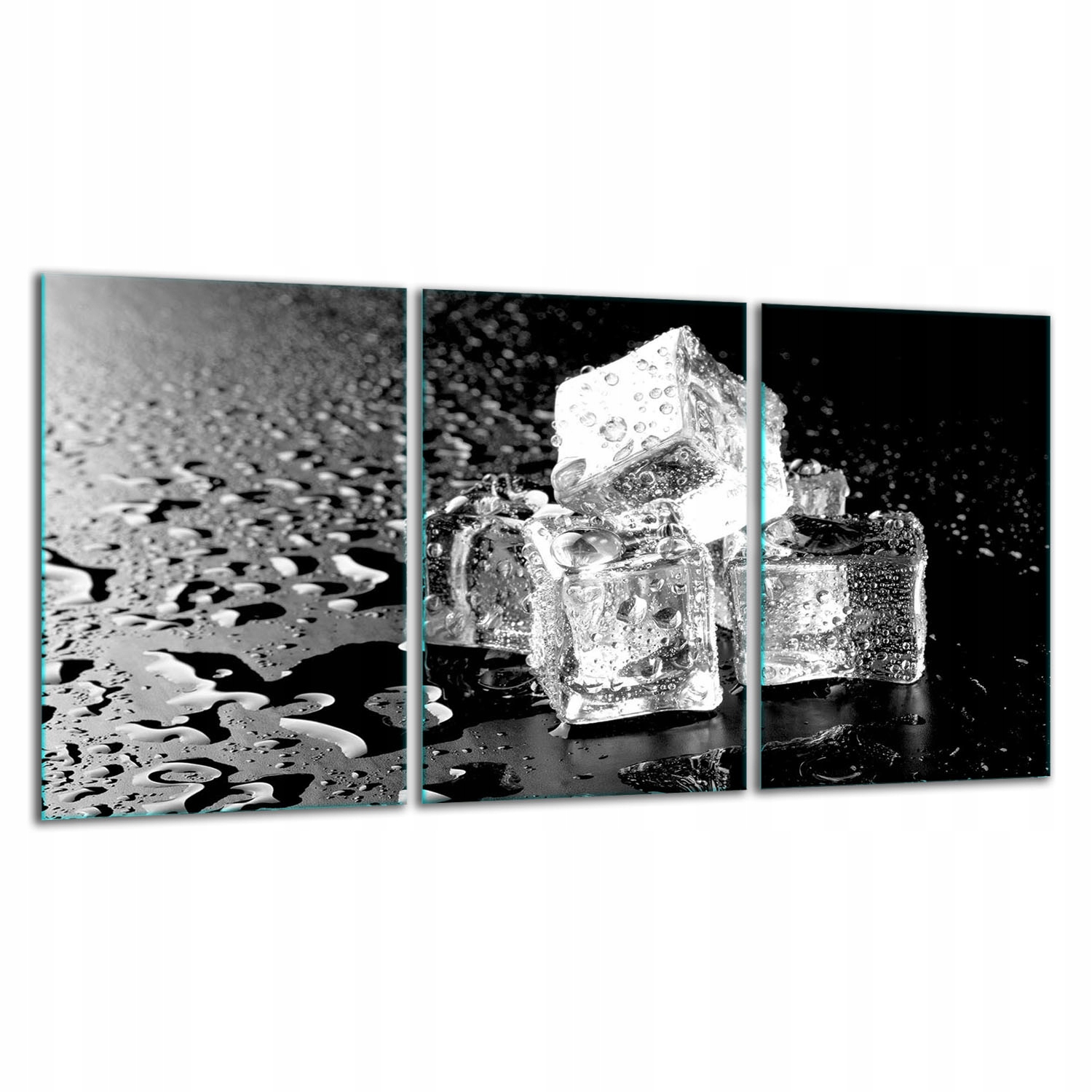 Skleněná Krájecí Deska 3x30x52 Led Tvrzené Sklo Kuchyně 7v1