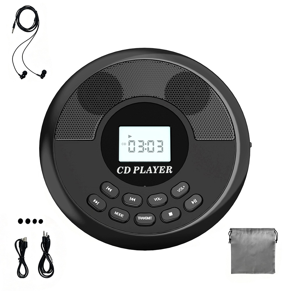 Přenosný MP3 Přehrávač Bluetooth 5.1, Aux, Reproduktory Sluchátka