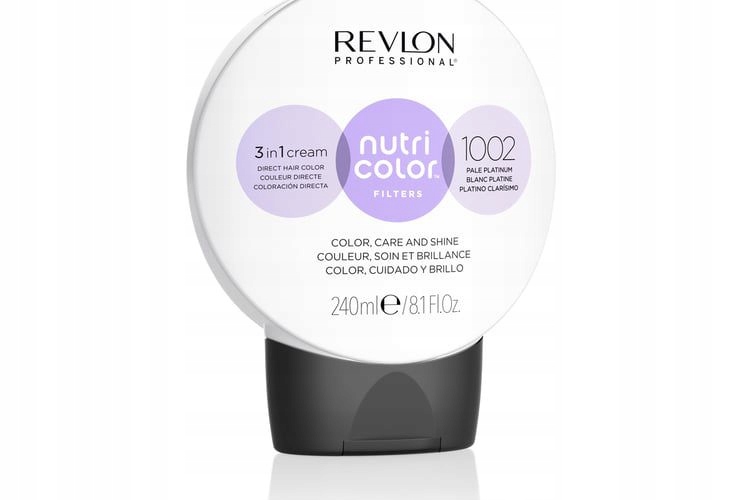 Revlon Nutri Color Filters Tónovací Maska 240 ML 1002 Pale Platinum