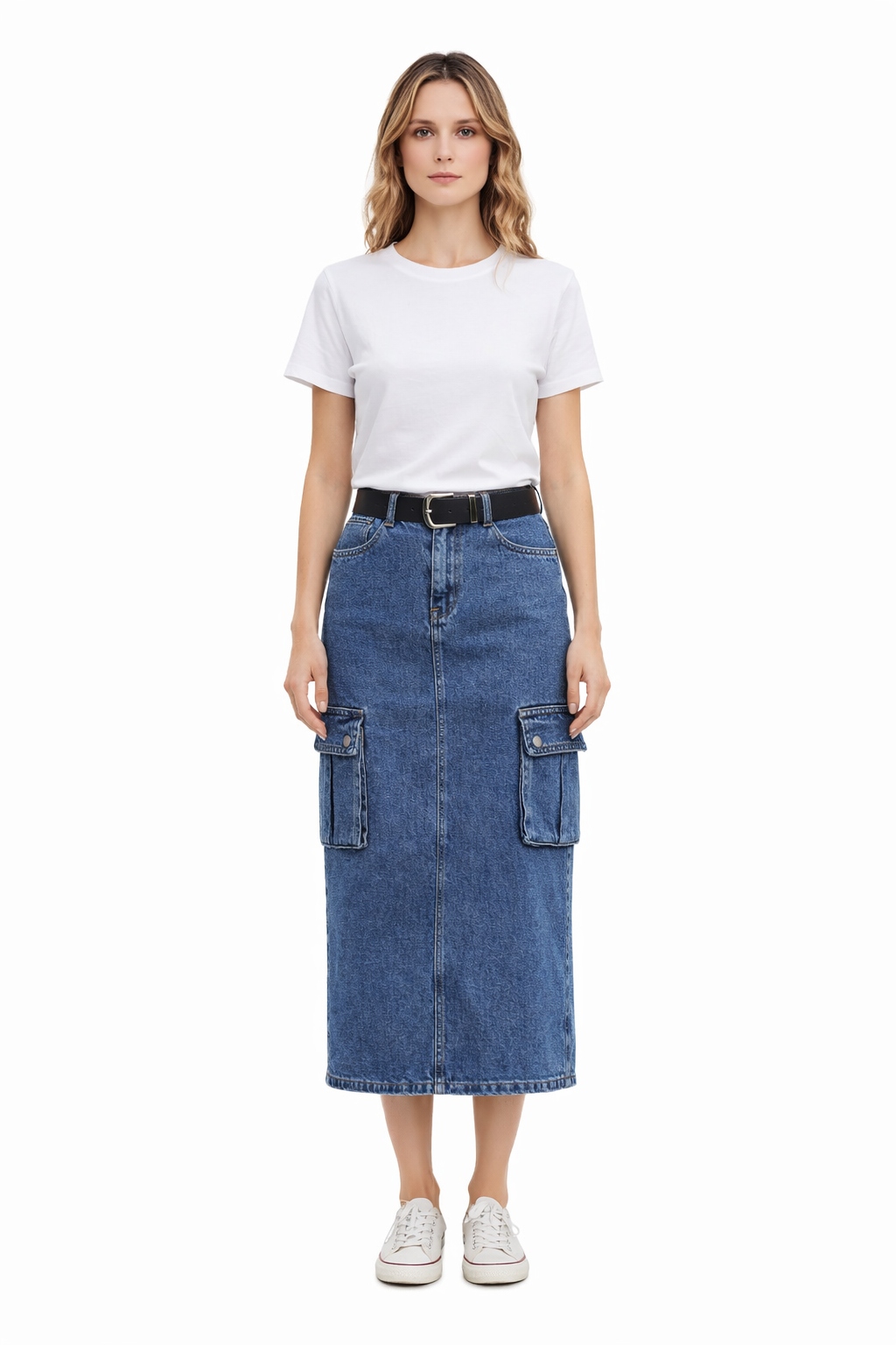 Sukně S Kapsami Boho S 1I3A