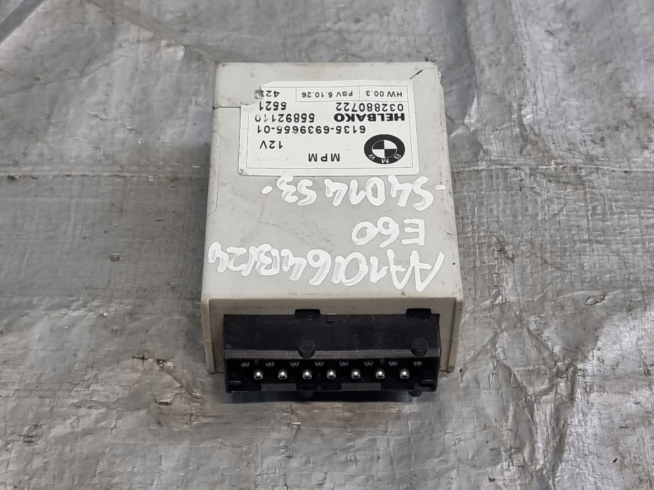 Module Unité de contrôle POMPY Carburant OE 6939655 BMW SERII 5 E60 530d 03r
