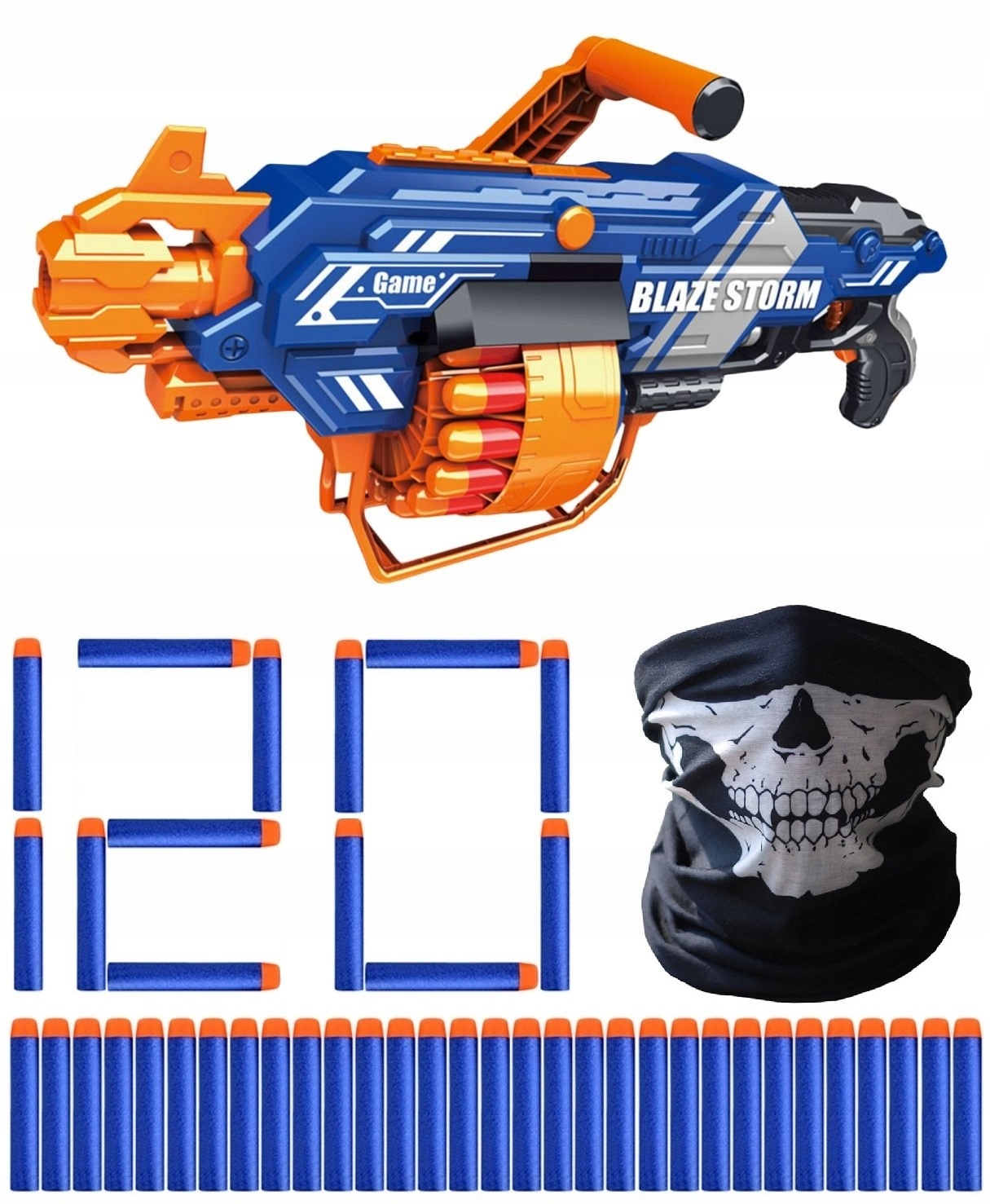 

Wyrzutnia Karabin Automat 120 Strzałek Bandana