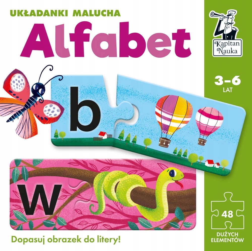 

Alfabet. Układanki malucha Agnieszka Ulatowska