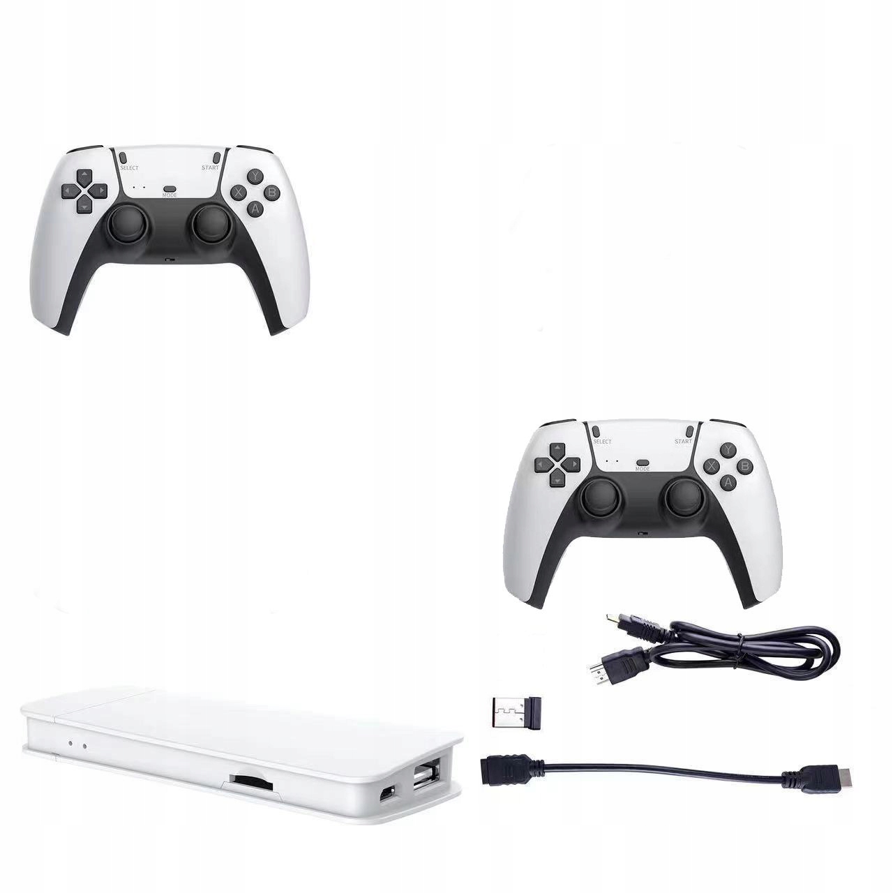 Bezprzewodowa Konsola Do Gier Retro 20000 Gier Hdmi 64GB 2 Pady