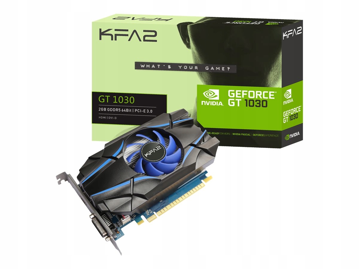 

Karta graficzna KFA2 GeForce Gt 1030 2 Gb GDDR5