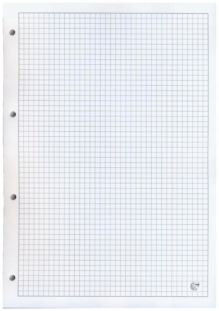 WKŁAD DO SEGREGATORA A4 /100 kartek biały INTERDUK