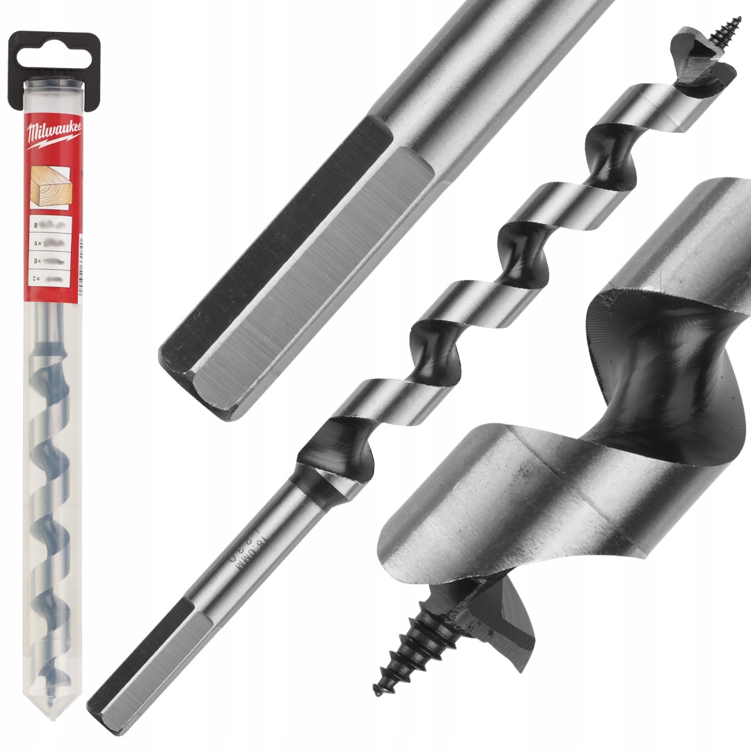 

Wiertło kręte świder do drewna 12x600mm Milwaukee