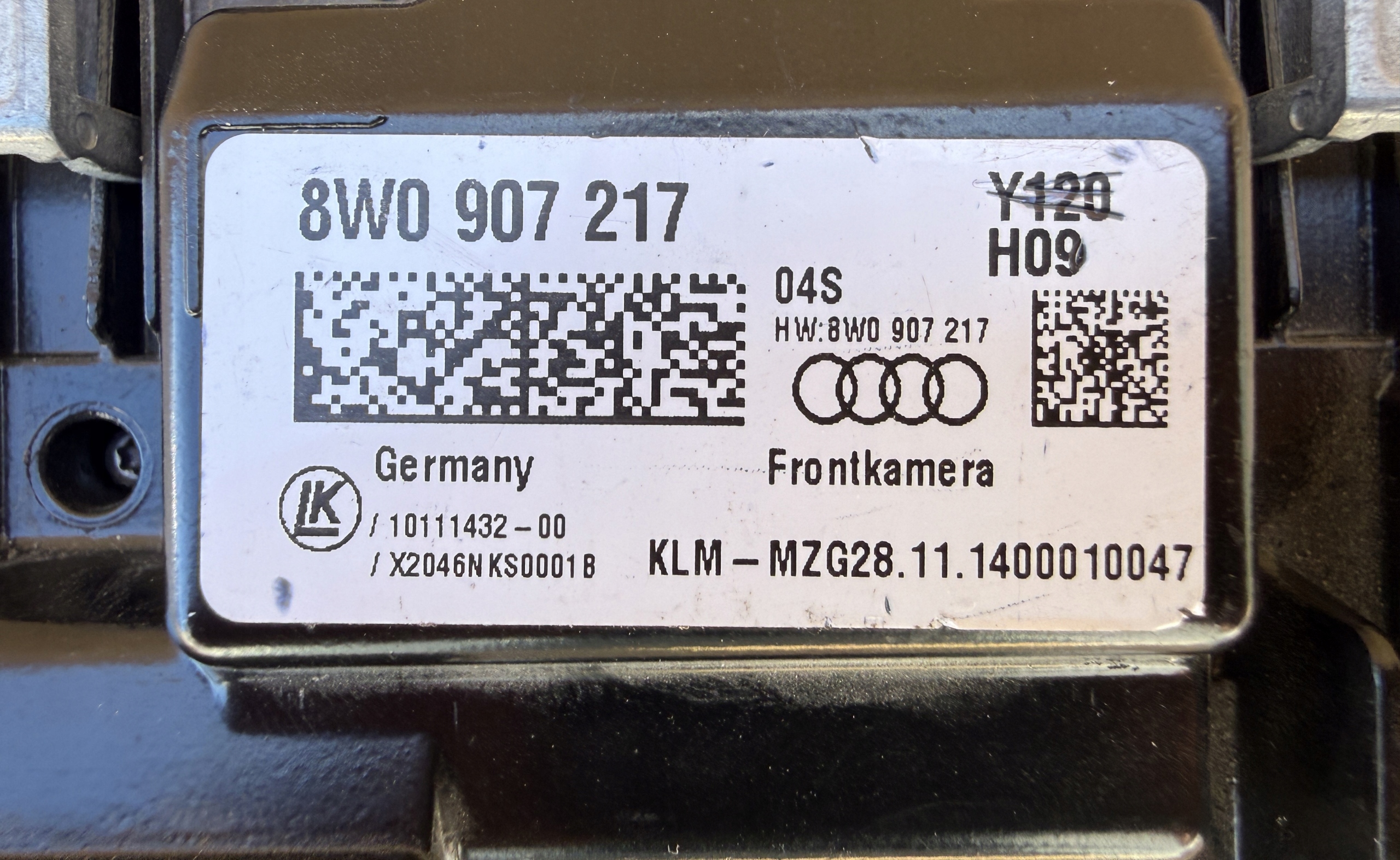 KAMERA Anteriore 8W0907217 A4 A5 A6 A7 Originale IDEAL