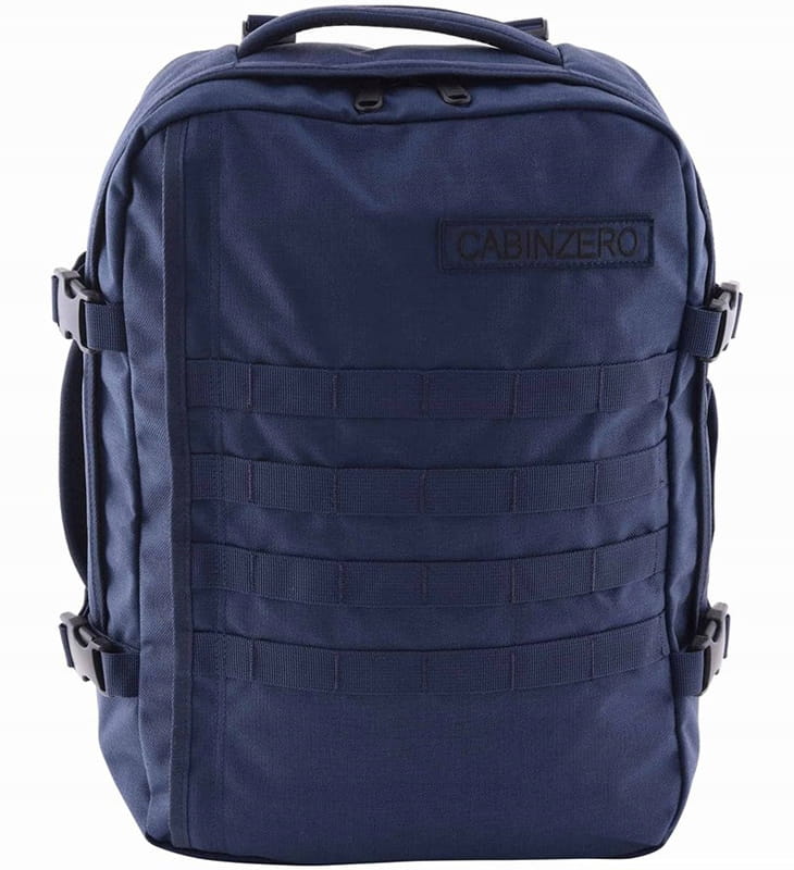 Pl180 Batoh CabinZero Military Backpack 36 l 20-40 l námořnická modrá