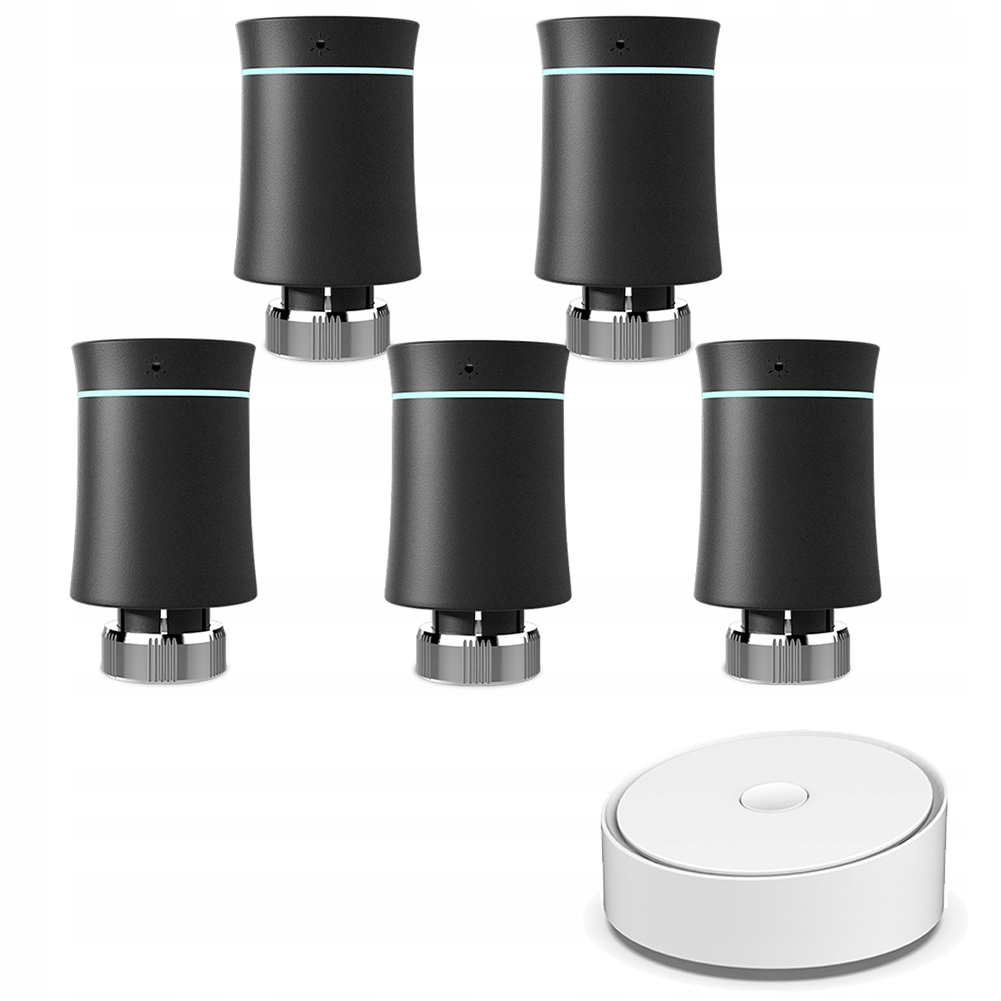 Termostatická Kartuše Zigbee Tuya 5ks v 1 Brána