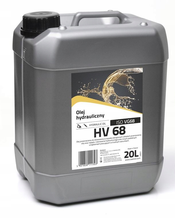 

Olej Hydrauliczny Axenol Hv 68 20L