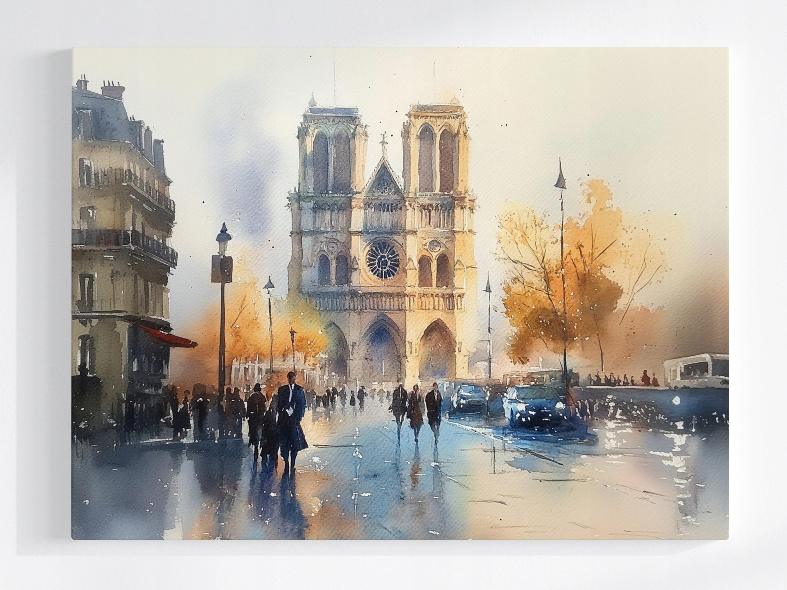 Obraz Na Plátně Canvas Architektura Město Paříž Katedrála Notre Dame 100x75