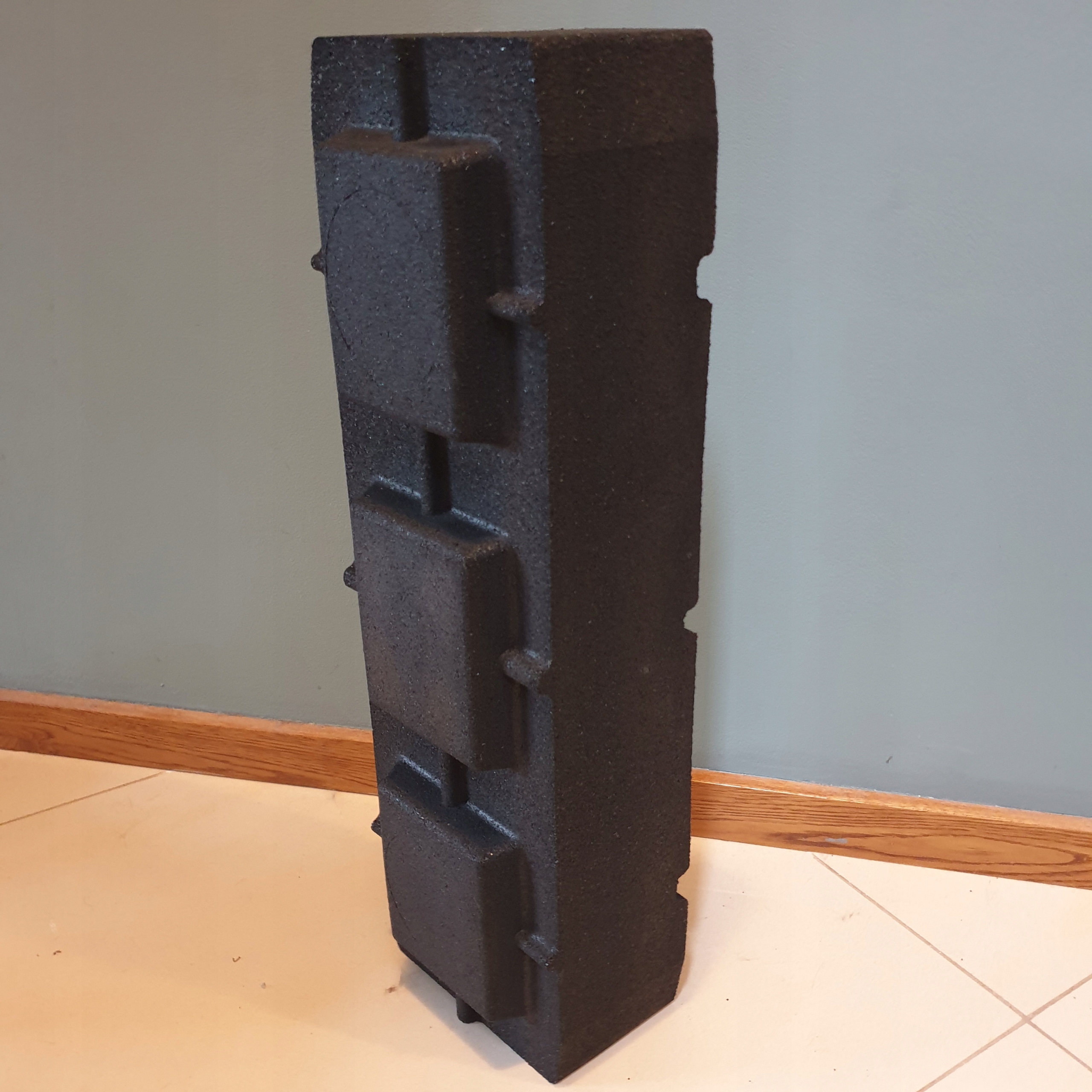 Podstawa gumowa pod pompę ciepła 60cm + riser 20cm h Wysoka wzmocniona Maksymalna moc grzewcza 6000 kW