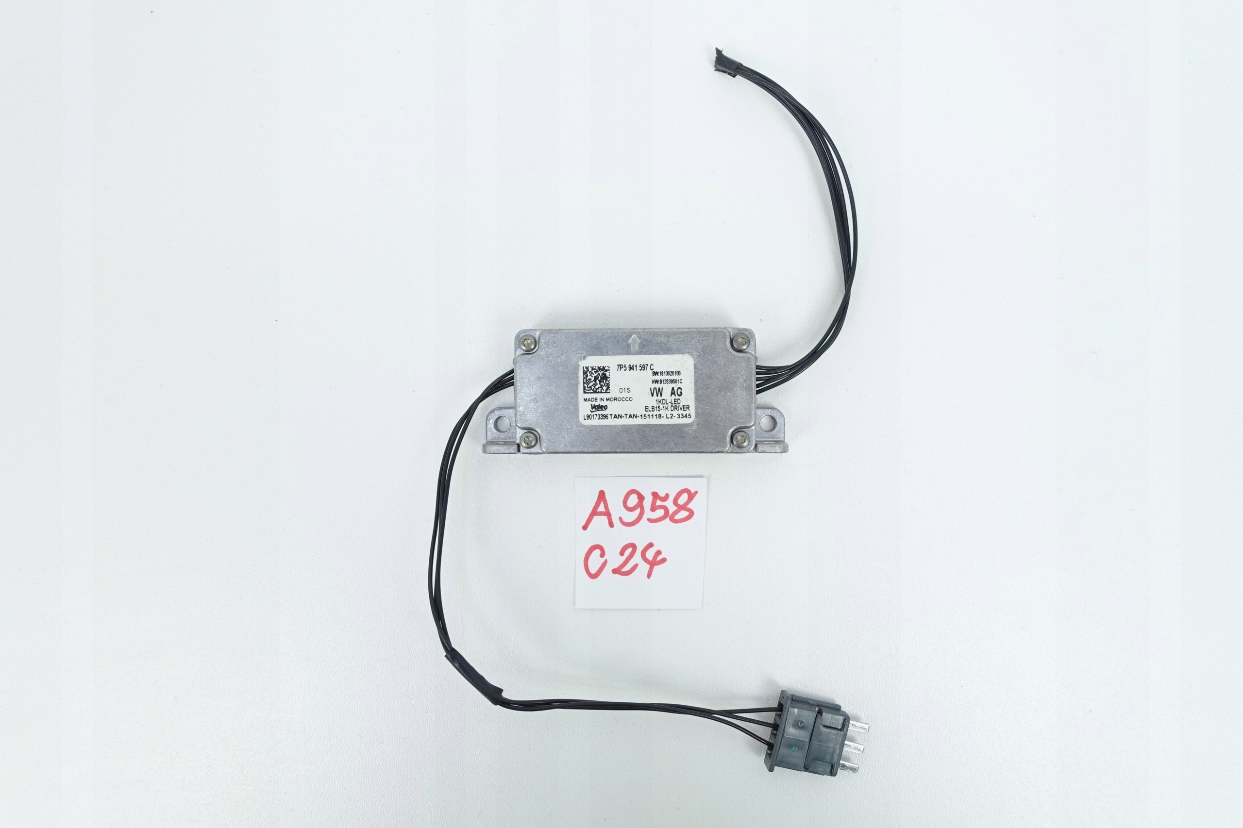 control unit module LED VW PORSCHE 7P5941597C