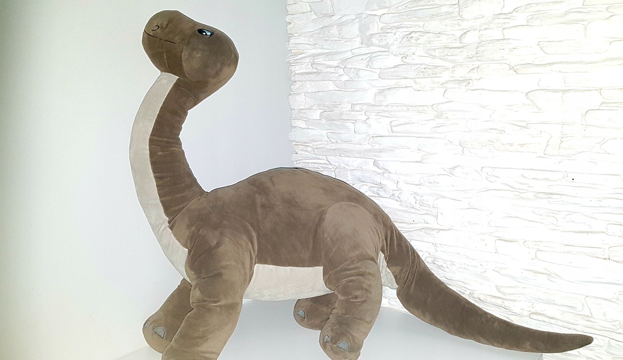 IKEA JATTELIK DINOZAUR maskotka pluszak 57x101 cm EAN (GTIN) 5948395992959