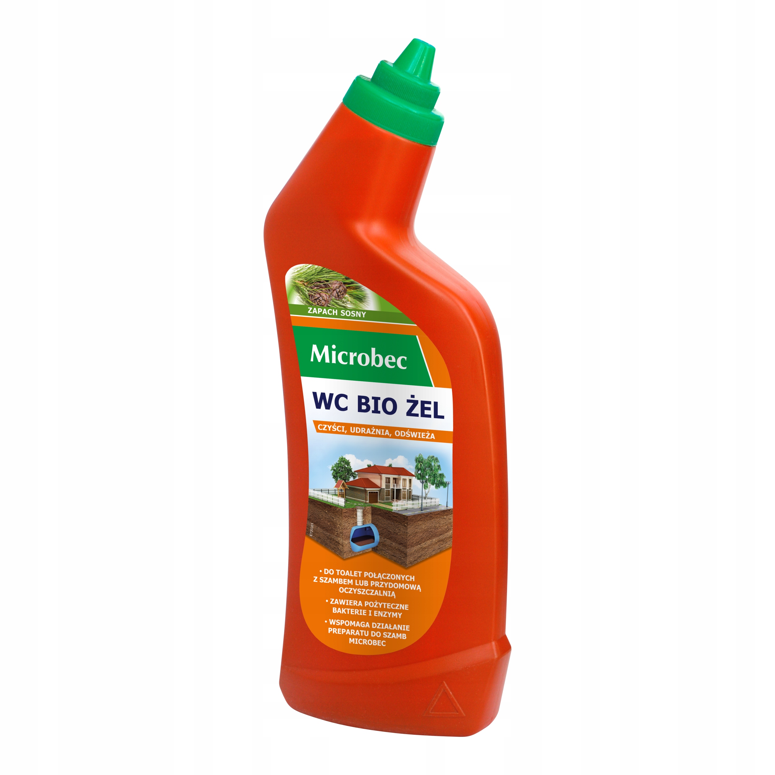 

Bros Microbec Wc Bio Żel 750 ml