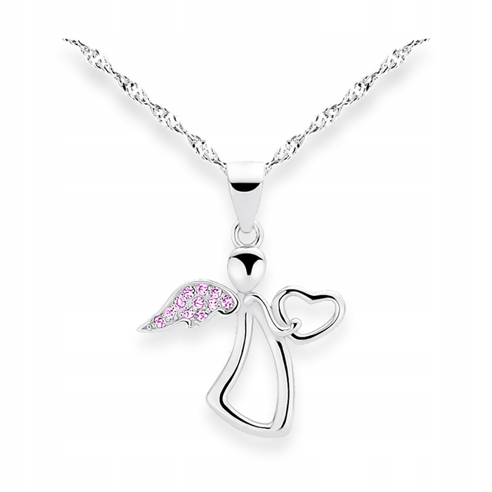 PREZENT CHRZEST ŚWIĘTY CHRZTU ŚW ŁAŃCUSZEK ANIOŁEK Marka Inna marka