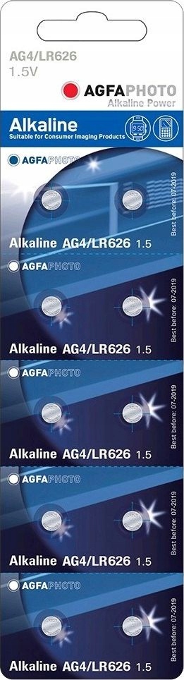 bateria Agfa AG4 LR626 10szt