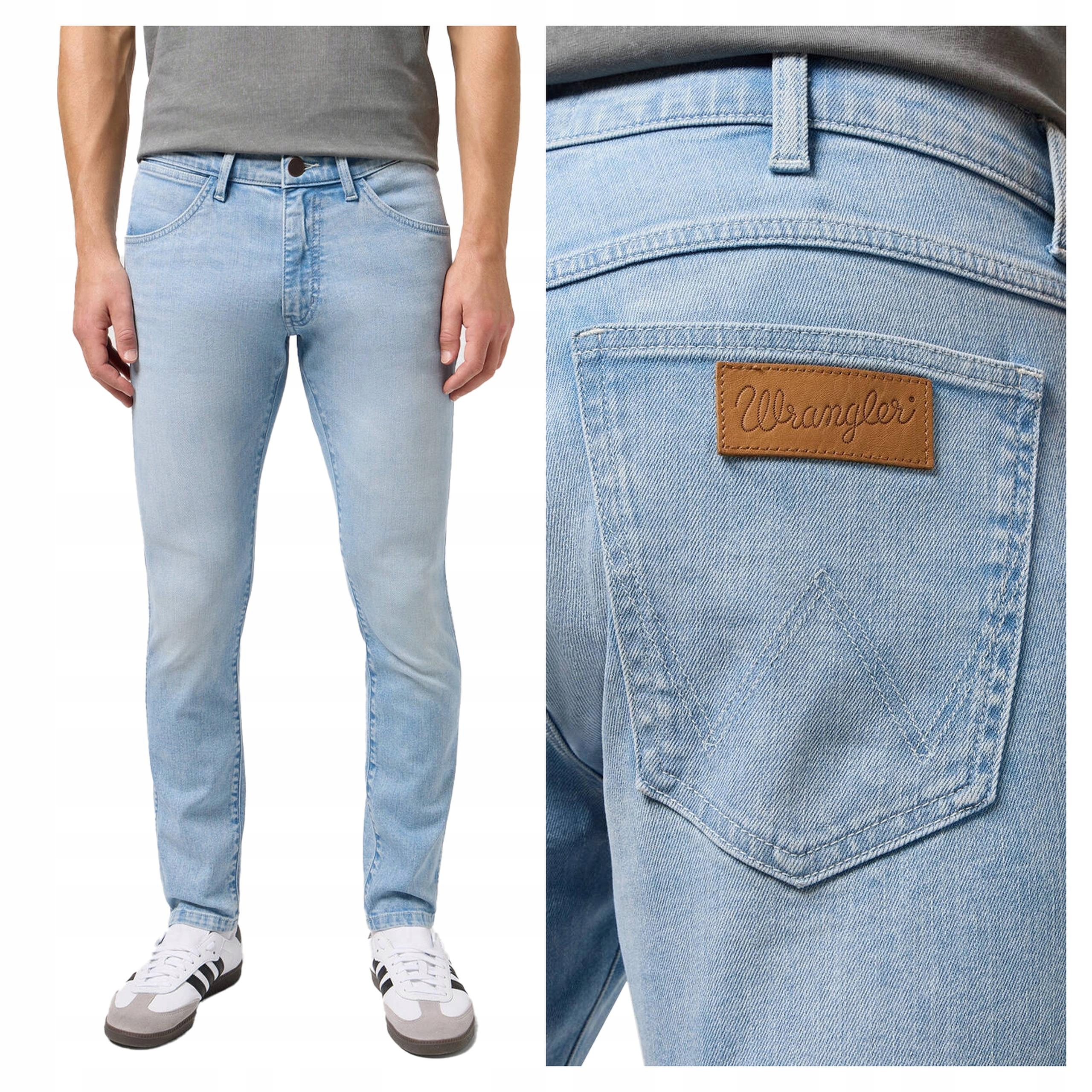 Pánské jednoduché džínové kalhoty Wrangler Bryson 33/32