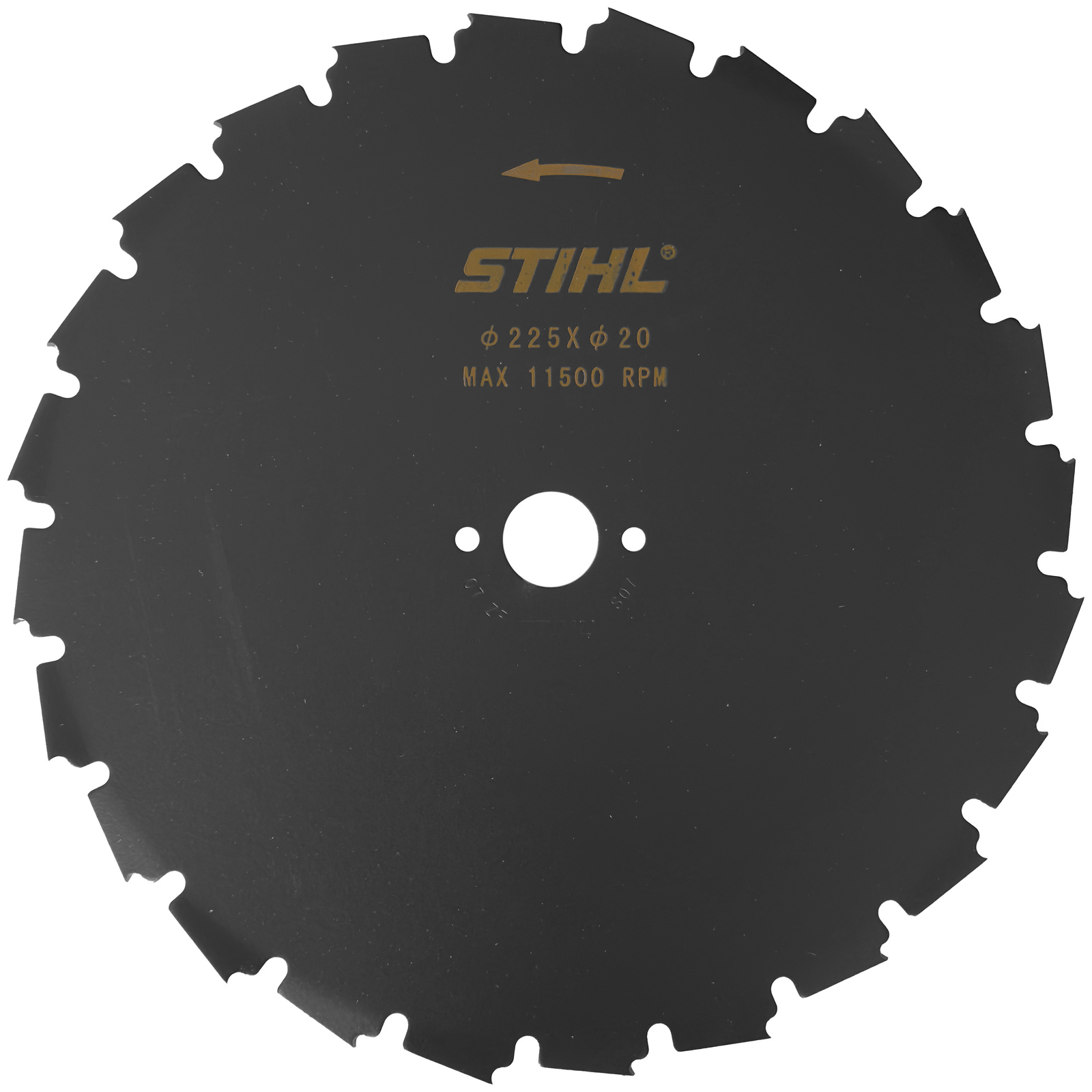 Tarcza Tnąca Stihl 225x20mm 22Z Do Kosy Z Zębami Przecinakowymi Woodcut