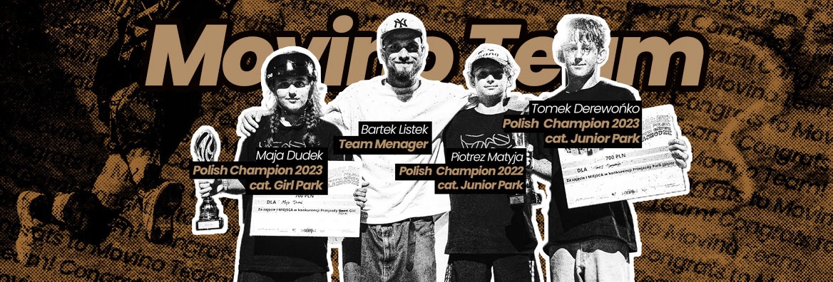 Hulajnoga wyczynowa streetowa MOVINO SLAVE Blue Klasa łożysk ABEC-9