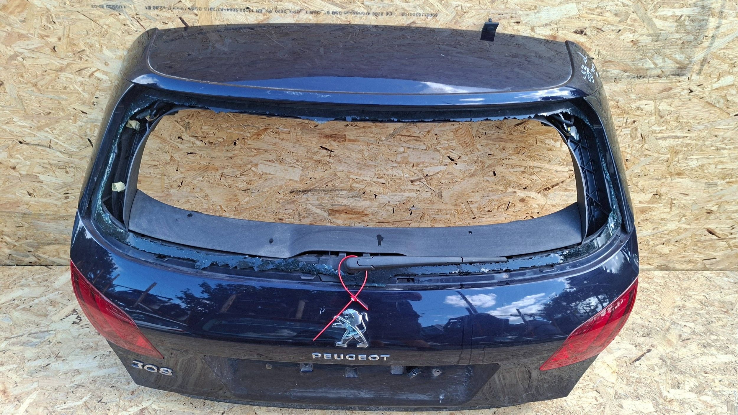 trunk door boot PEUGEOT 308 II HB 2013