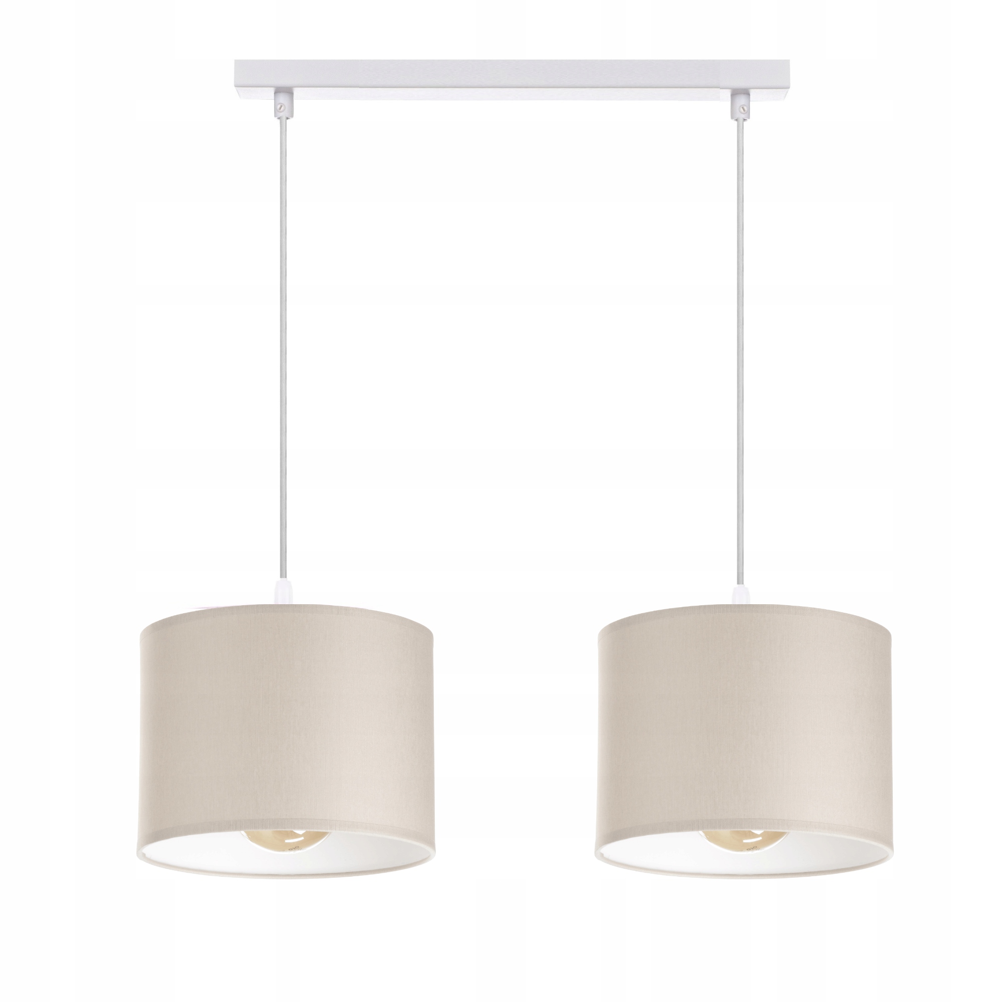Závěsná Stropní Lampa Lustrová Lišta S Stínítkem, Světlý Kašmír, Béžová