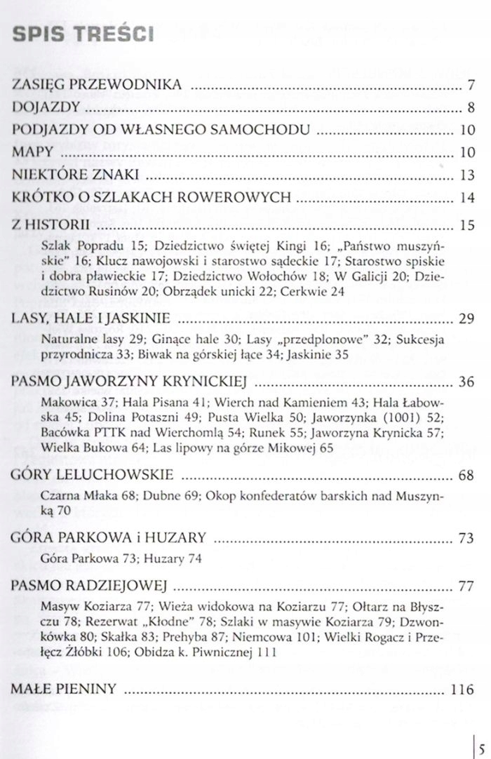 BESKID SĄDECKI I MAŁE PIENIN. PRZEWODNIK 2024 REWASZ ISBN 9788381220743