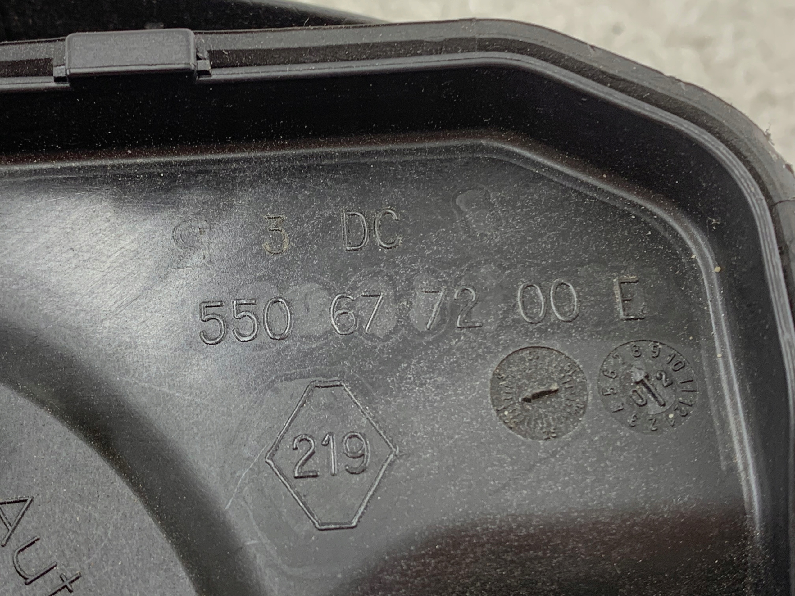 RENAULT SCENIC a airbag