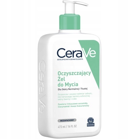 

CeraVe oczyszczający żel do mycia 473 ml