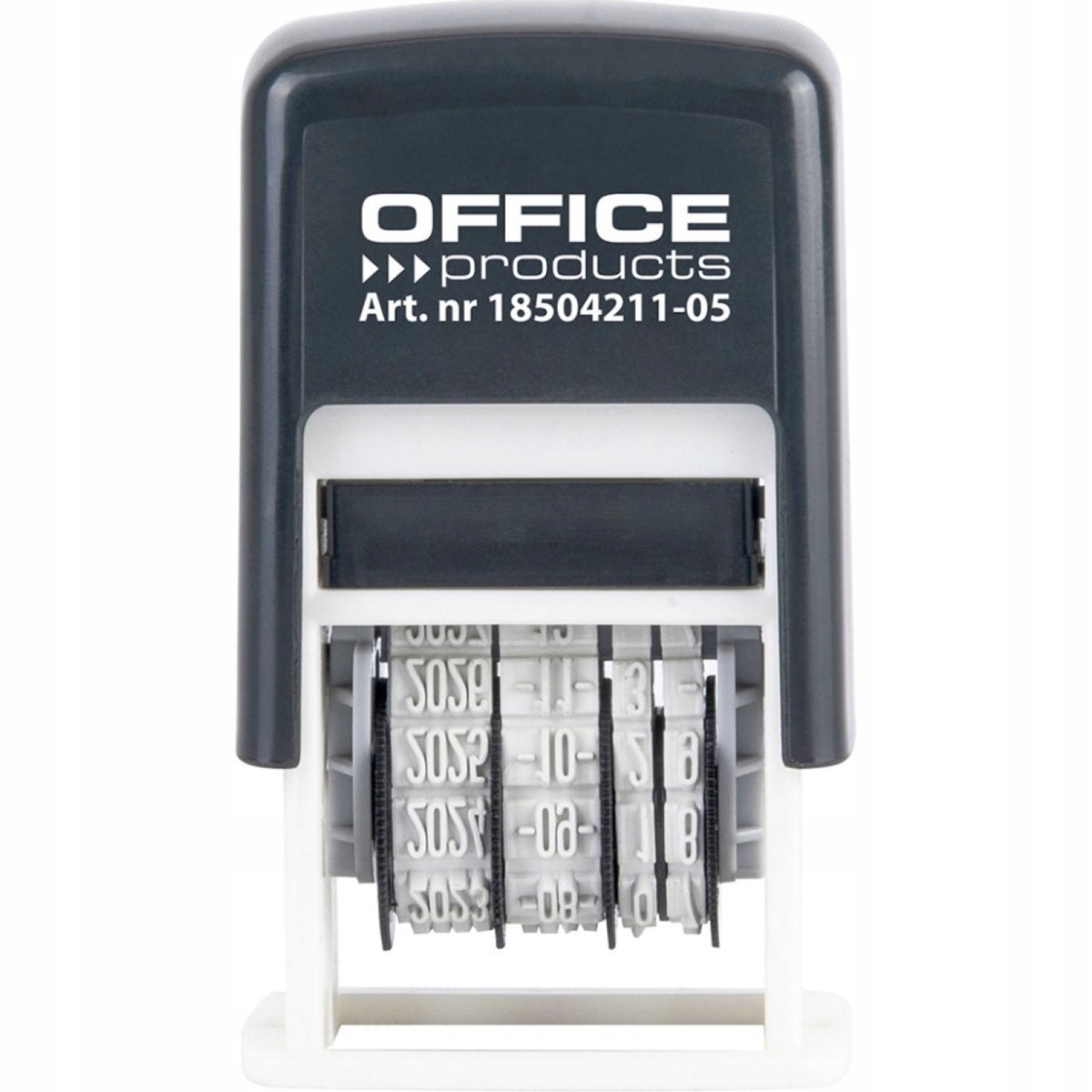 Datownik Samotuszujący Czarny ISO Pieczątka Data