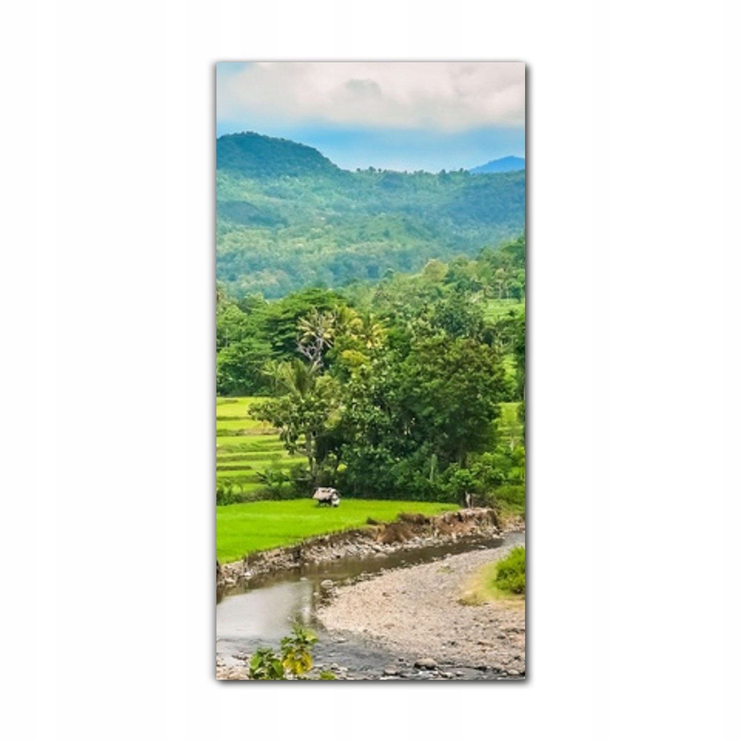 

Obraz na szkle do sypialni 70x140 cm Dolina rzeka