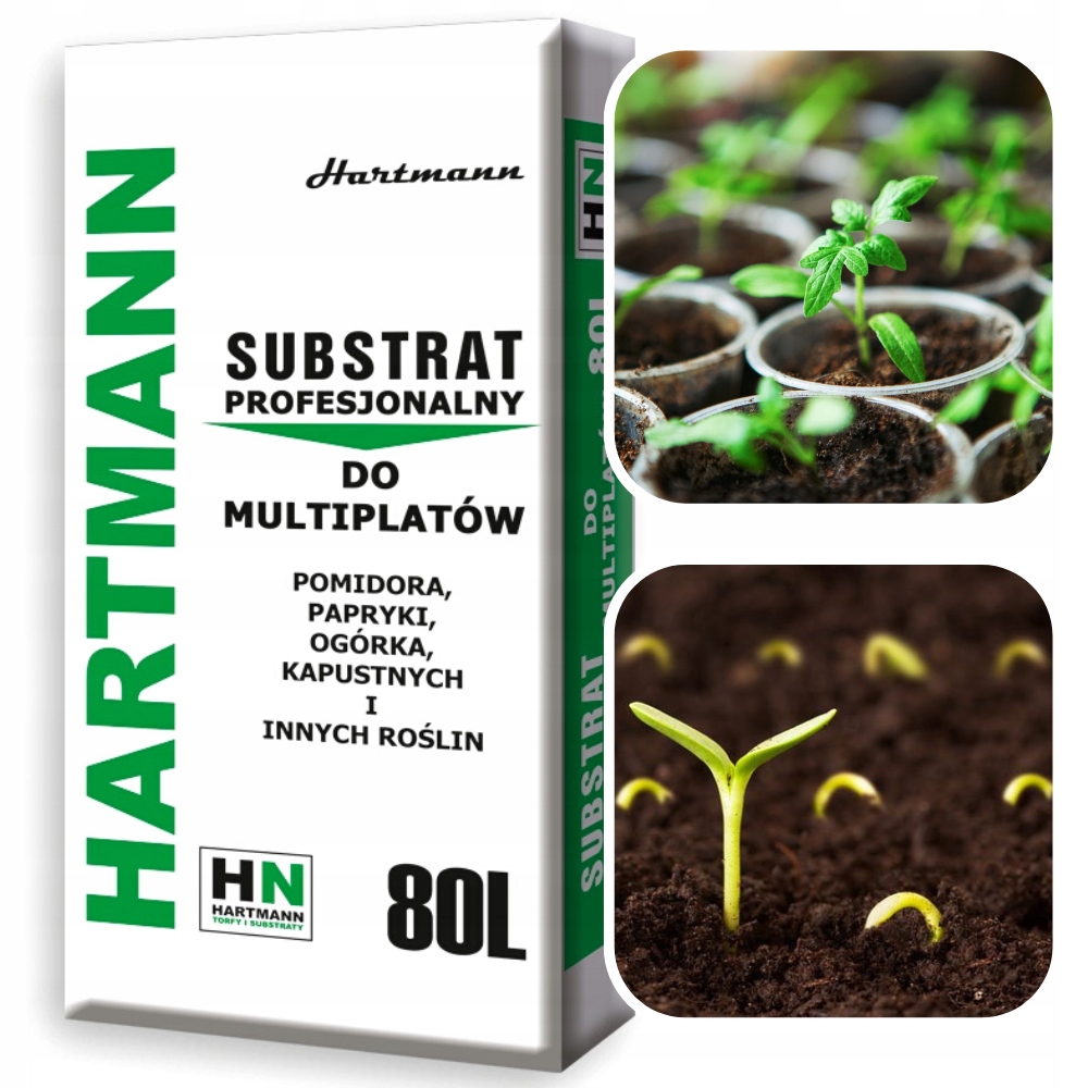

Substrat Do Wysiewu Pomidorów Papryki 80L Hartmann