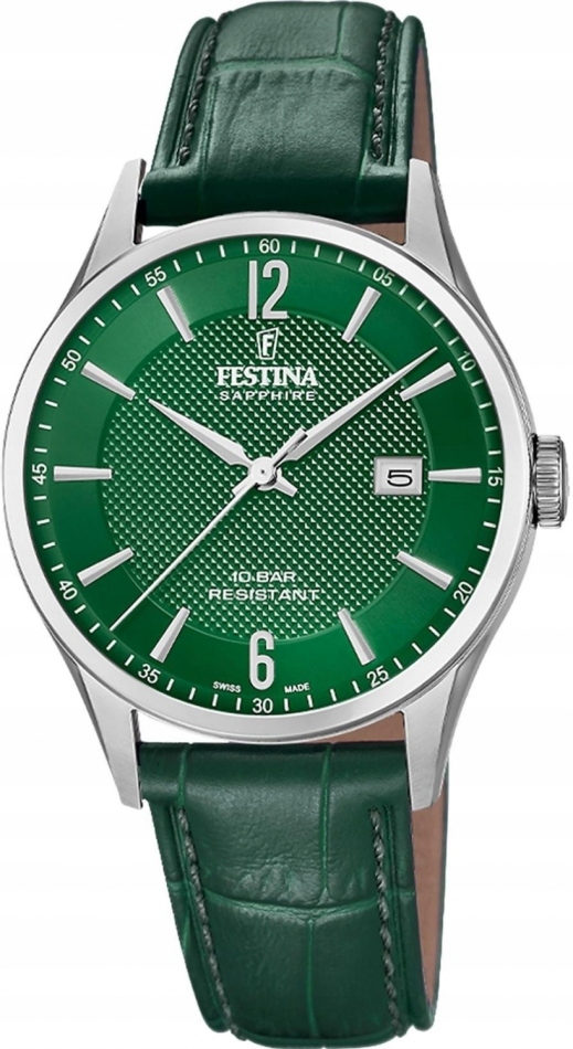 Hodinky pánské Festina 20007/5 zelené klasické