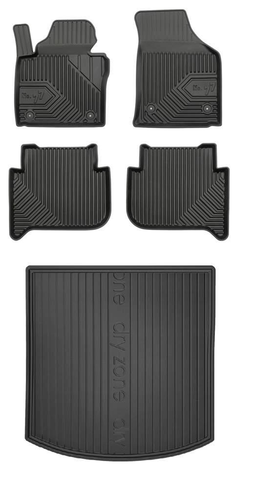 Set 77 Koberce a rohože Vw Touran 1 2003-2010 5os
